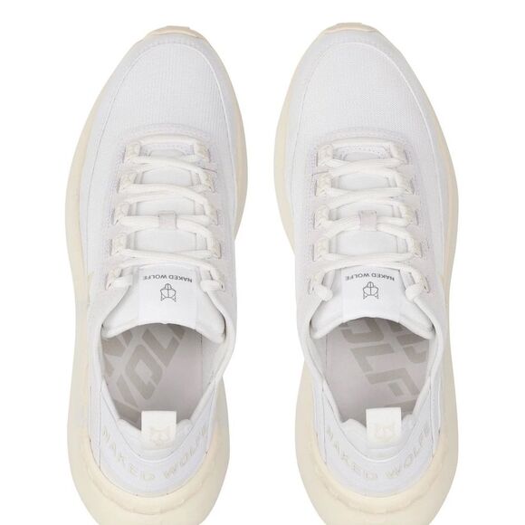 Naked Wolfe DRIP WHITE NYLON Sneakers Men’s 7 Women 9 - Picture 5 of 11